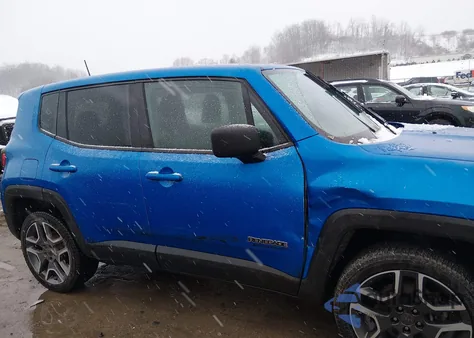 2020 Jeep Renegade Jeepster 4X4 z USA, uszkodzony, nr VIN ZACNJBAB9LPM06143